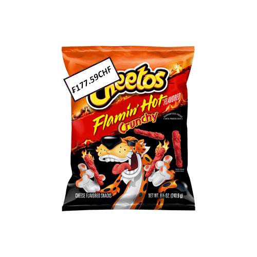 HOT! Cheetos 8.oz x1
